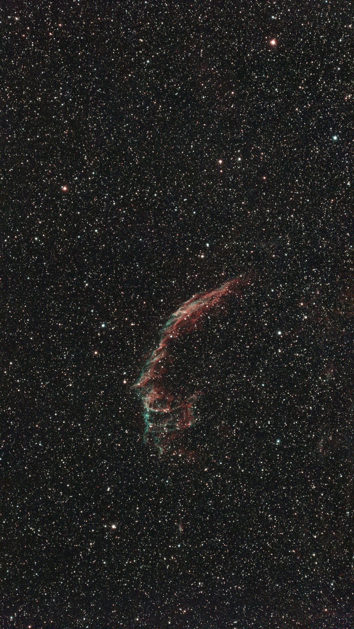 Full field around the Veil in natural colour